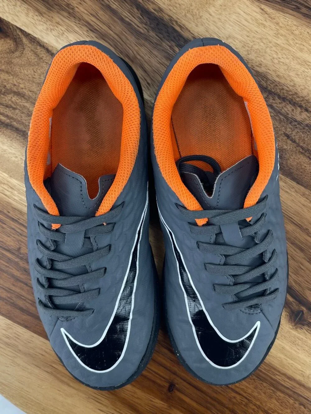 Nike Hypervenom X Phantom 3 Academy TF AH7298-081 Kid 2.5 Gray Turf Soccer Shoes